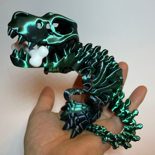 T-Rex 3D-Druck Figur aus PLA – Deko und Sammlerstück aus dem Allgäu