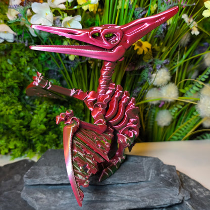 3D-gedrucktes Pteranodon Skelett als Dekofigur