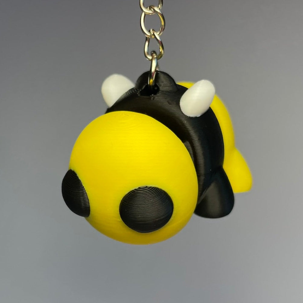 Beweglicher PLA-Schlüsselanhänger Tinchen Bienchen · 3D-Druck Figur für Tierfreunde