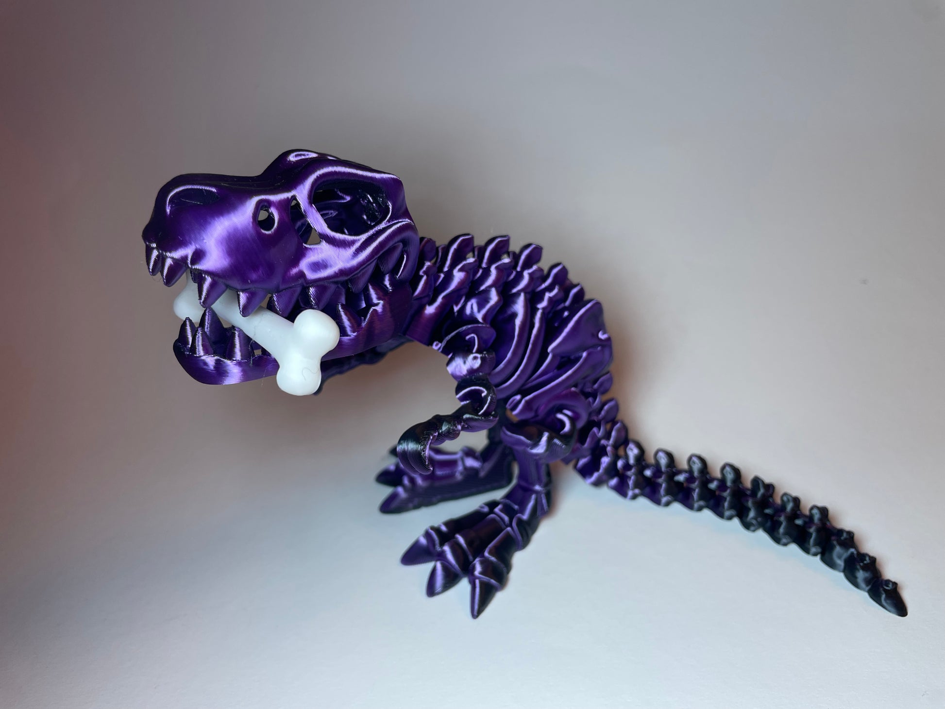 Flexi-T-Rex Skelett – bewegliche Dekofigur für Dinosaurier-Fans